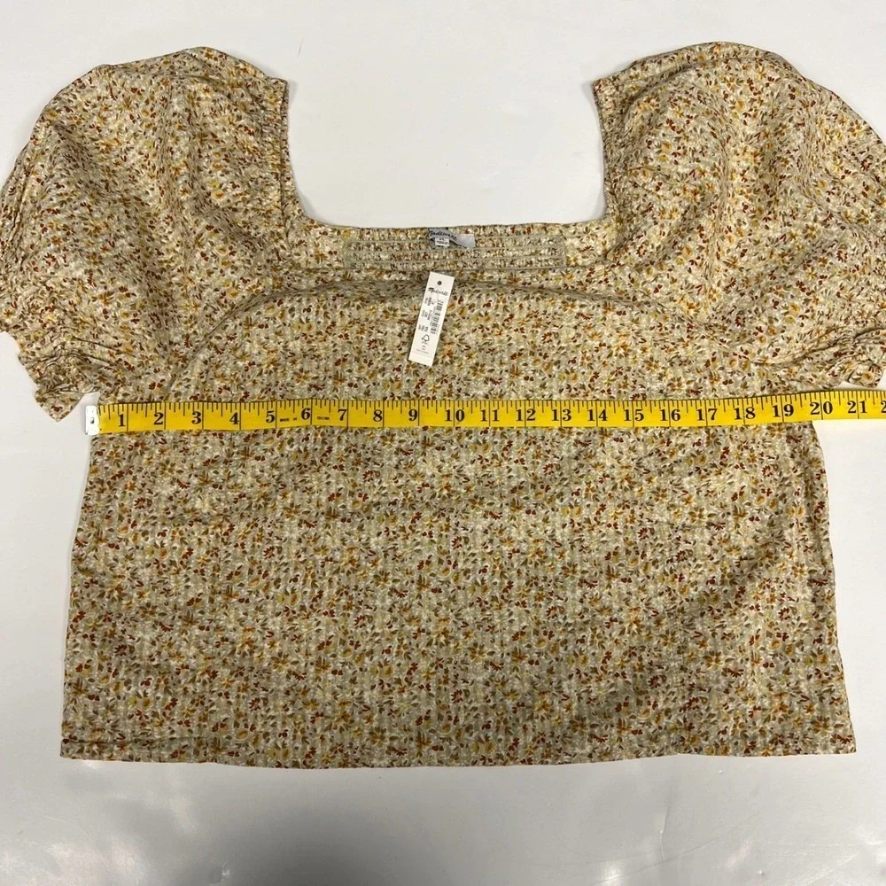 Madewell smocked back